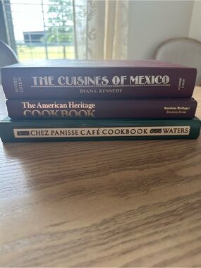 The Cuisines of Mexico, American Heritage, Chez Panisse Cook Books